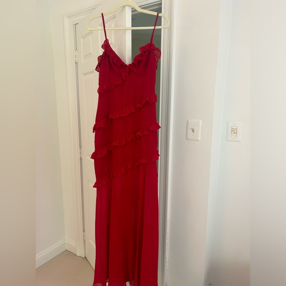 Lovers and Friends Red Maxi Dress - Picture 4 of 7